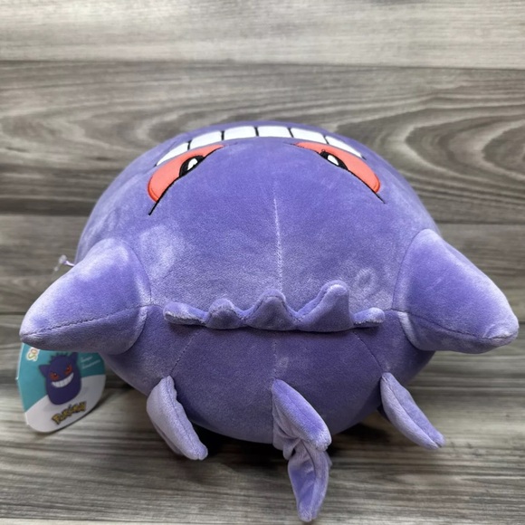 Squishmallows Pokemon Gengar 12" Purple New With Tags Rare Plush Toy Doll - Picture 6 of 16